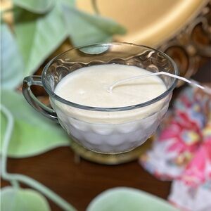 Vintage Tea Cup Soy Candle - Choose your own Scent! Handmade & Pure Soy, Clear